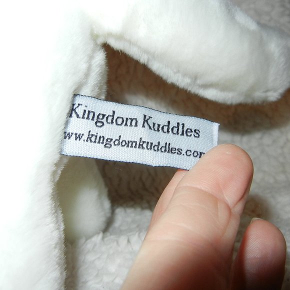 White Realistic Kingdom Kuddles Cat Kitten Soft Plush Toy - Picture 3 of 4